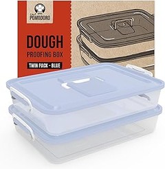 Guía para usar y mantener un contenedor compacto para masa de pizza
