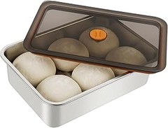 Contenedores con tapa para masa de pizza