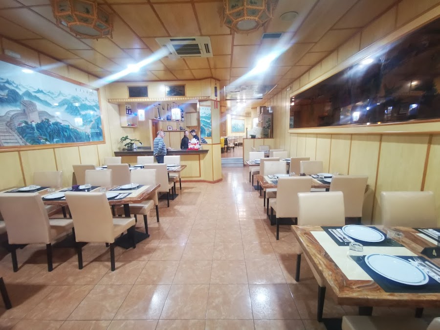 Restaurante dragón asiático