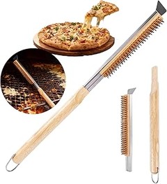 Pros y Contras de Usar Cepillos de Cerdas de Latón en Hornos de Pizza