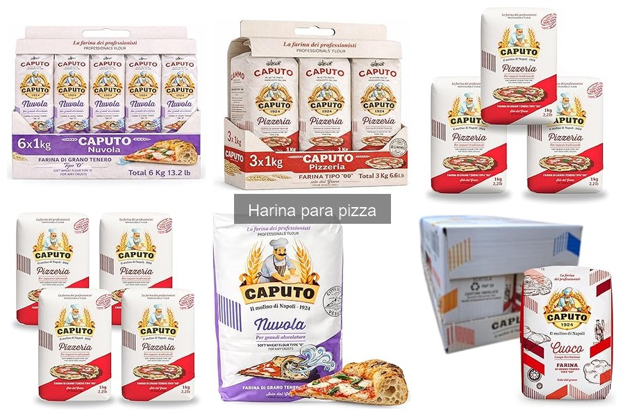 Ajusta recetas de pizza según la harina que uses