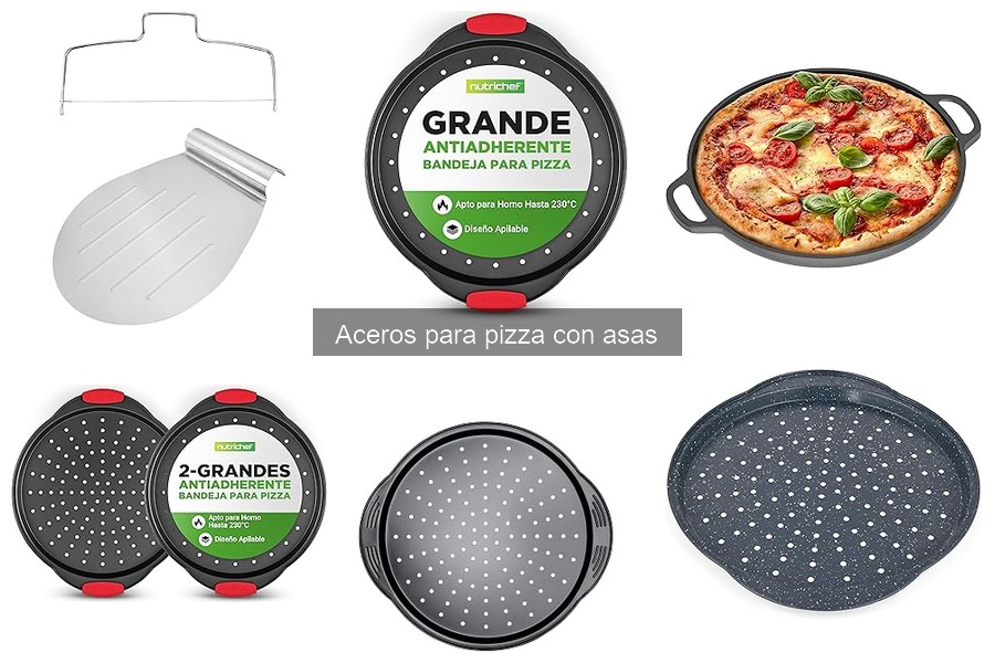 Alternativas a aceros para pizza con asas: ¡Descubre opciones!