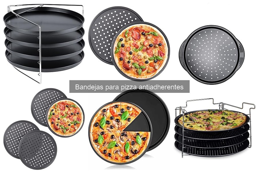 Alternativas a bandejas para pizza antiadherentes: ¡descubre!