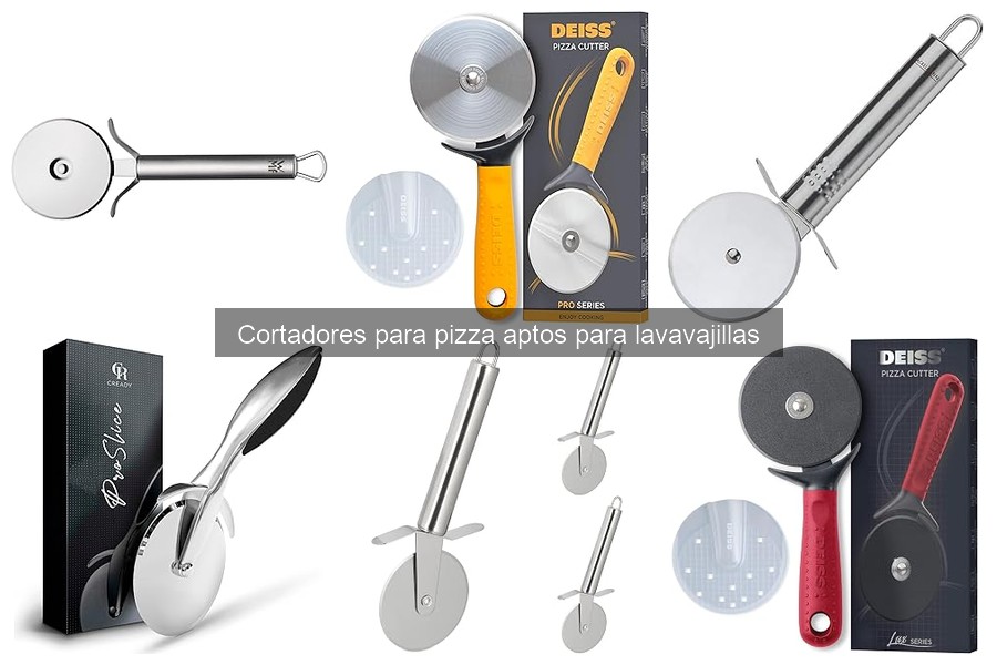 Alternativas a cortadores de pizza aptos para lavavajillas