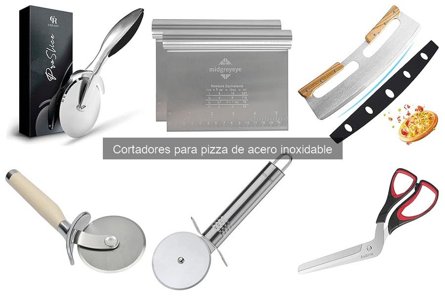 Alternativas a cortadores de pizza de acero inoxidable