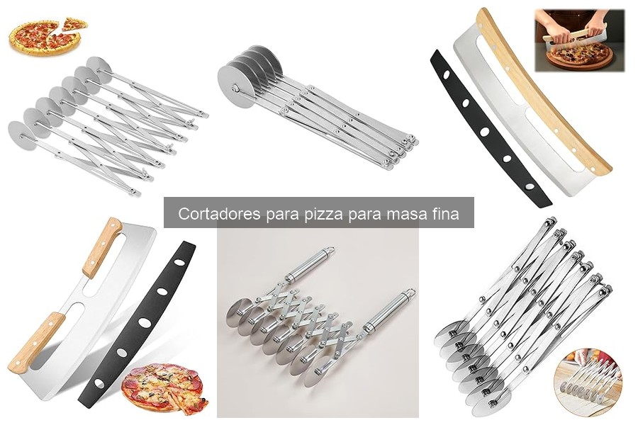 Alternativas a cortadores de pizza para masa fina