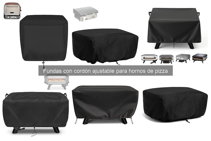 Alternativas a fundas con cordón para hornos de pizza