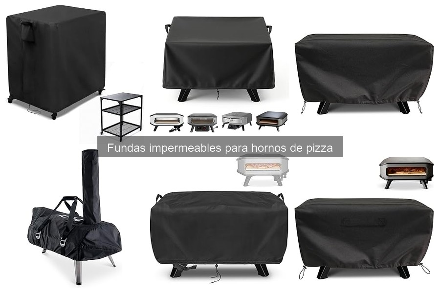 Alternativas a fundas impermeables para hornos de pizza