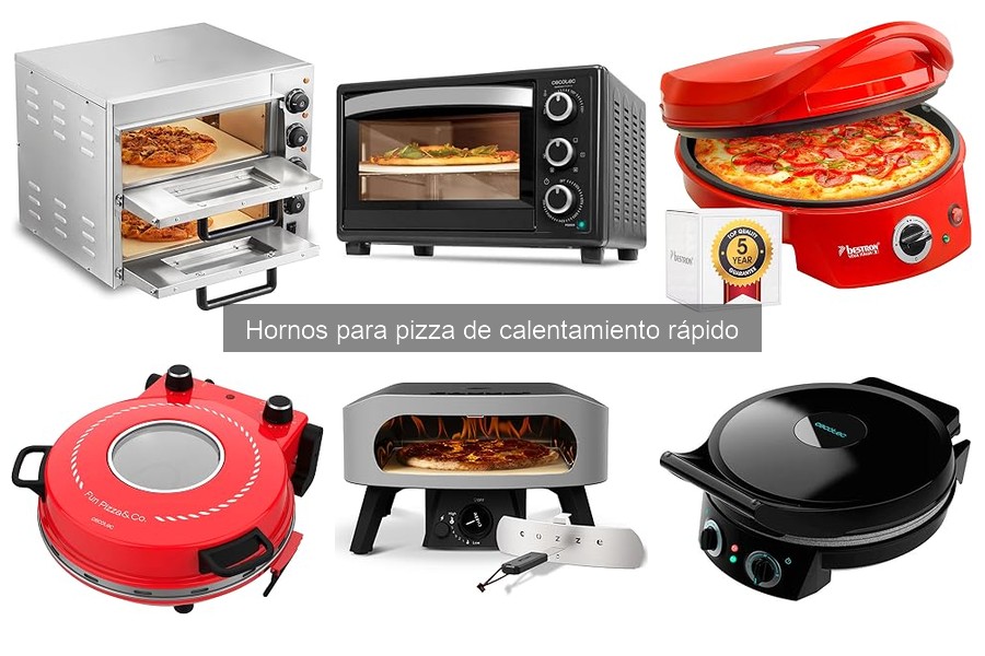 Alternativas a Hornos de Pizza de Calentamiento Rápido