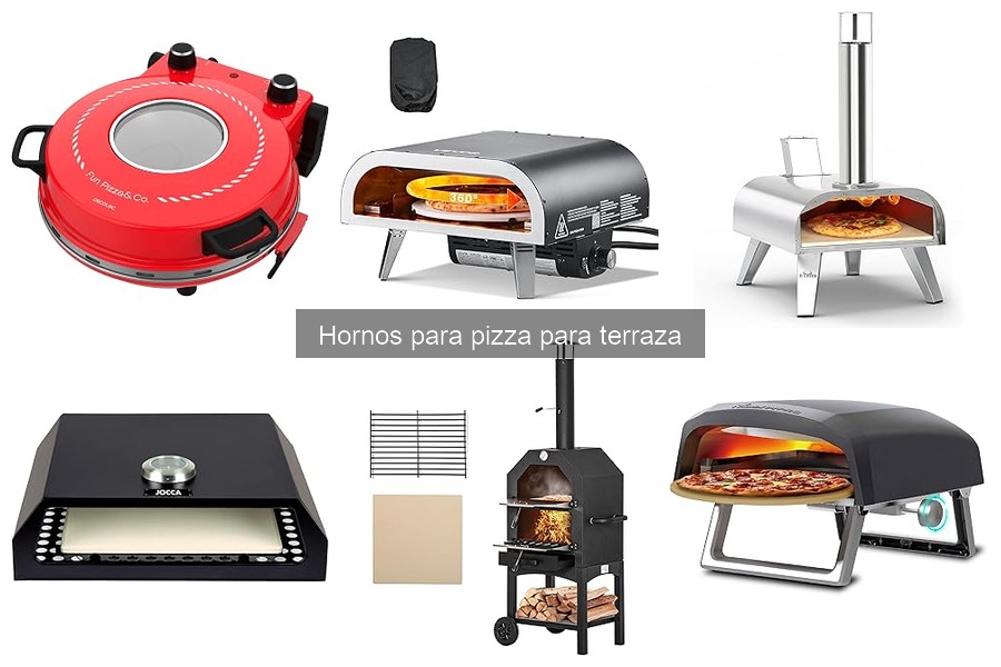 Alternativas a hornos de pizza para terraza: opciones efectivas