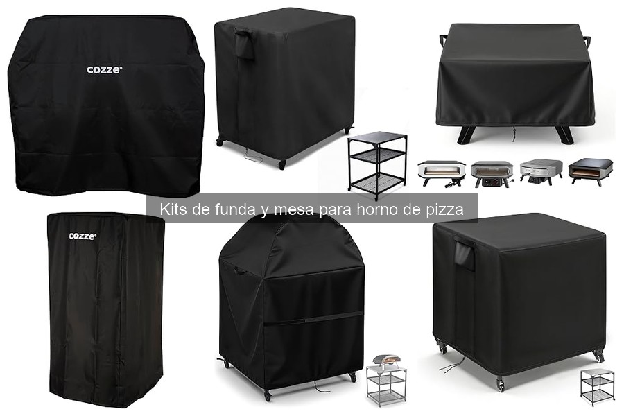 Alternativas a kits de funda y mesa para horno de pizza