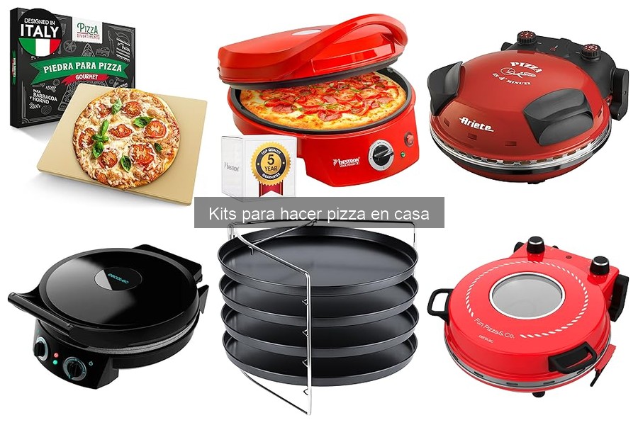 Alternativas a kits para hacer pizza en casa