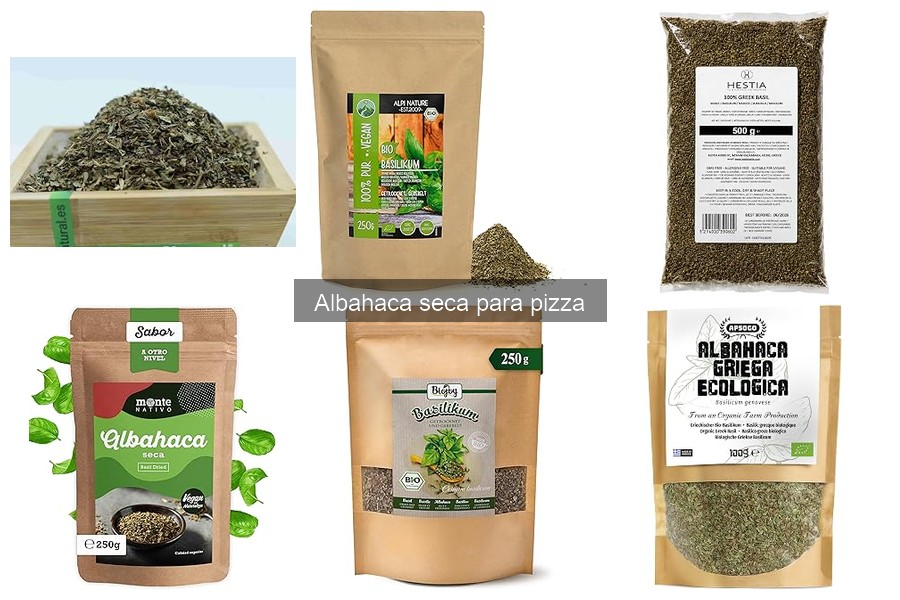 Alternativas a la Albahaca Seca para Pizza y Otros Platillos