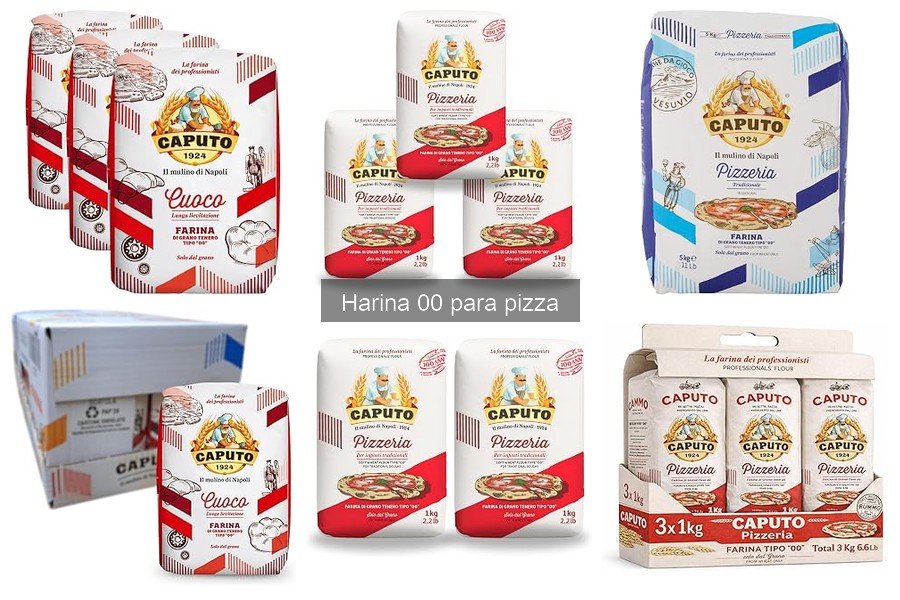 Alternativas a la harina 00 para hacer pizza en casa