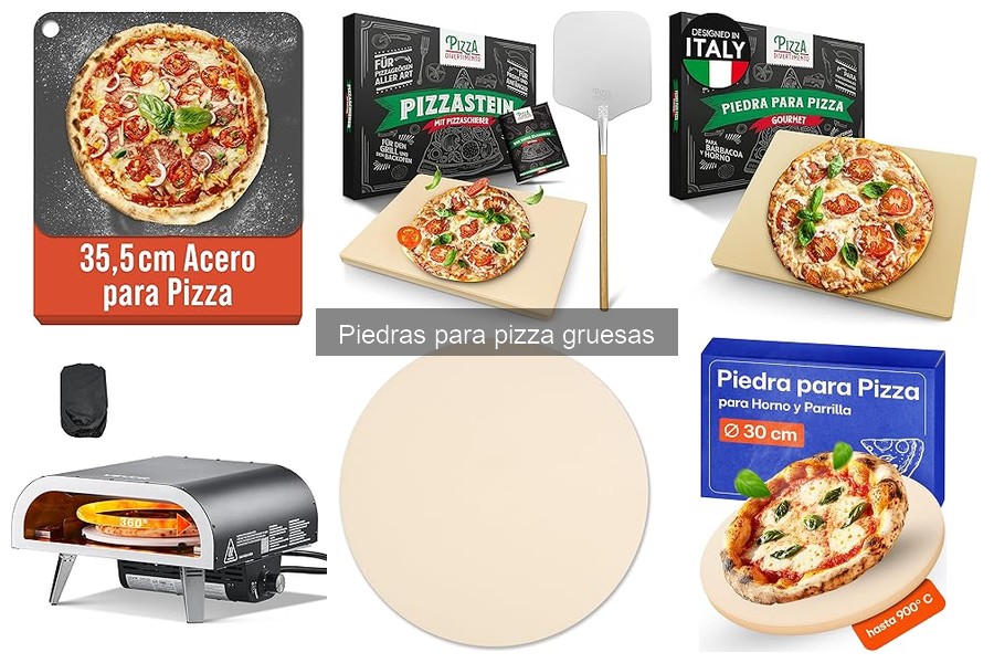 Alternativas a las piedras para pizza gruesas en casa