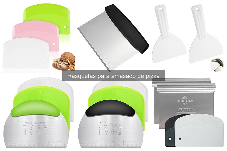 Alternativas a las Rasquetas para Amasado de Pizza