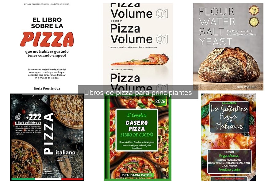 Alternativas a libros de pizza para principiantes: cursos y más