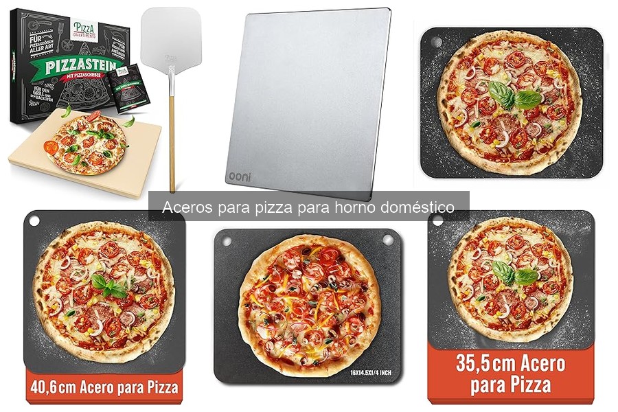 Alternativas a los Aceros para Pizza: Piedras y Bandejas
