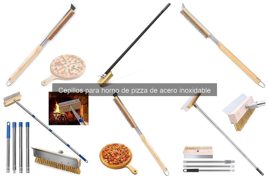 Alternativas a los cepillos de acero inoxidable para pizza