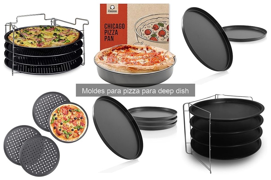 Alternativas a los moldes para pizza deep dish