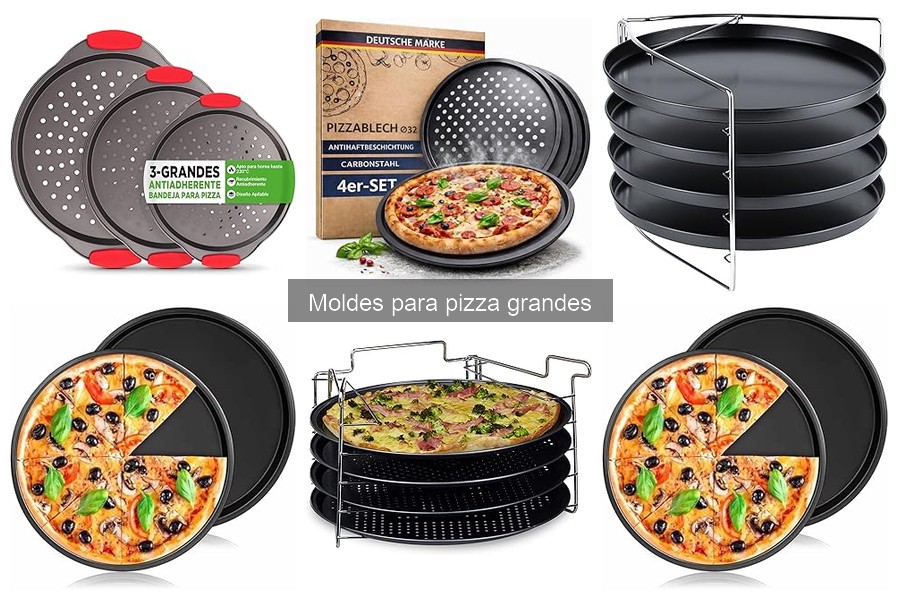 Alternativas a los moldes para pizza grandes: guía completa
