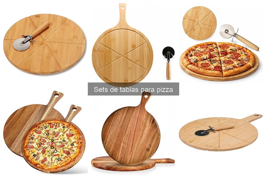 Alternativas a los Sets de Tablas para Pizza en Casa
