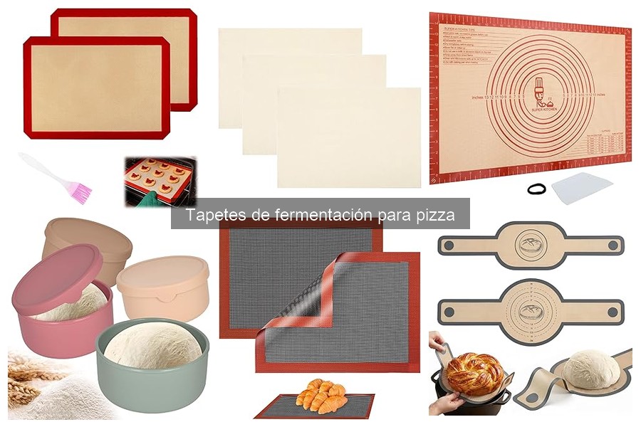 Alternativas a los tapetes de fermentación para pizza