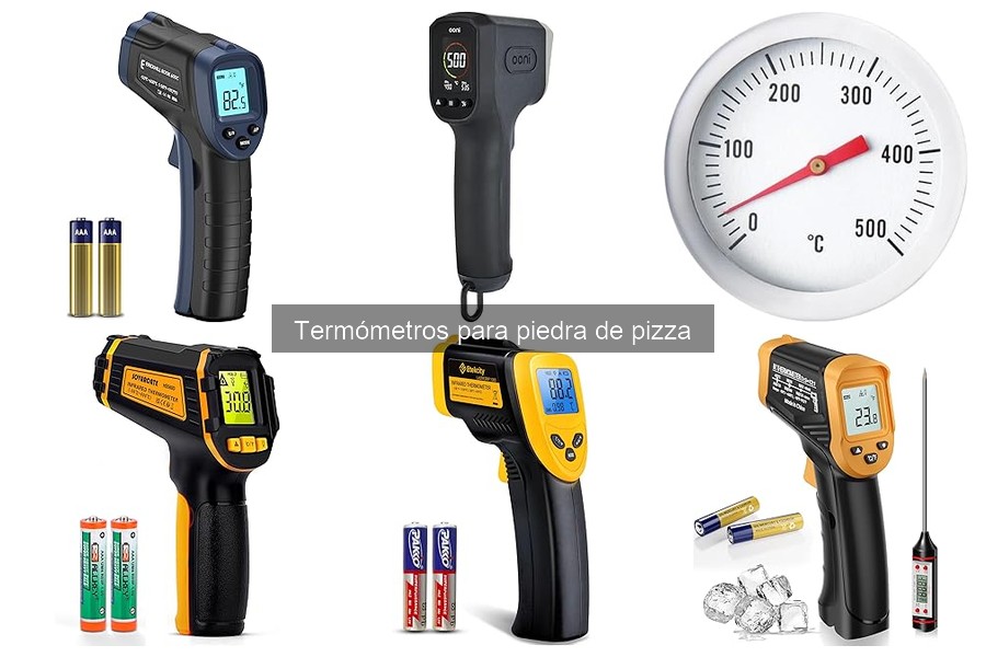 Alternativas a los termómetros para piedra de pizza