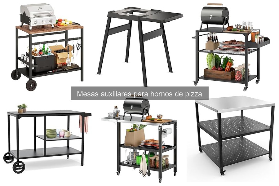 Alternativas a Mesas Auxiliares para Hornos de Pizza