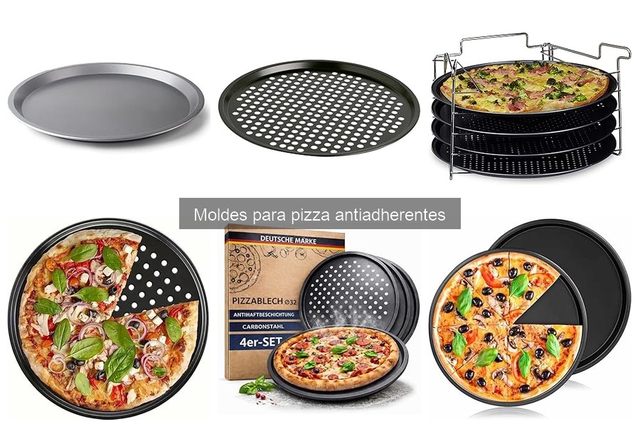 Alternativas a moldes antiadherentes para pizza en casa