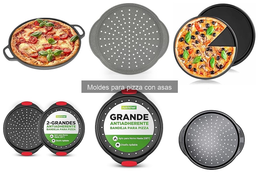 Alternativas a moldes para pizza con asas: descubre opciones