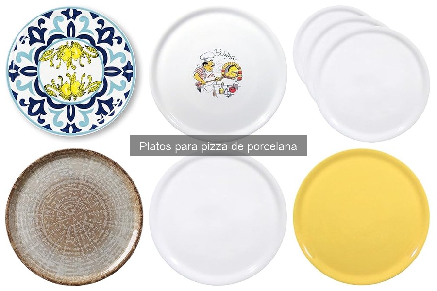 Alternativas a platos para pizza de porcelana: opciones efectivas