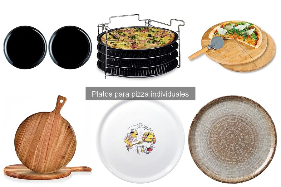 Alternativas a platos para pizza individuales: ¡Descubre más!