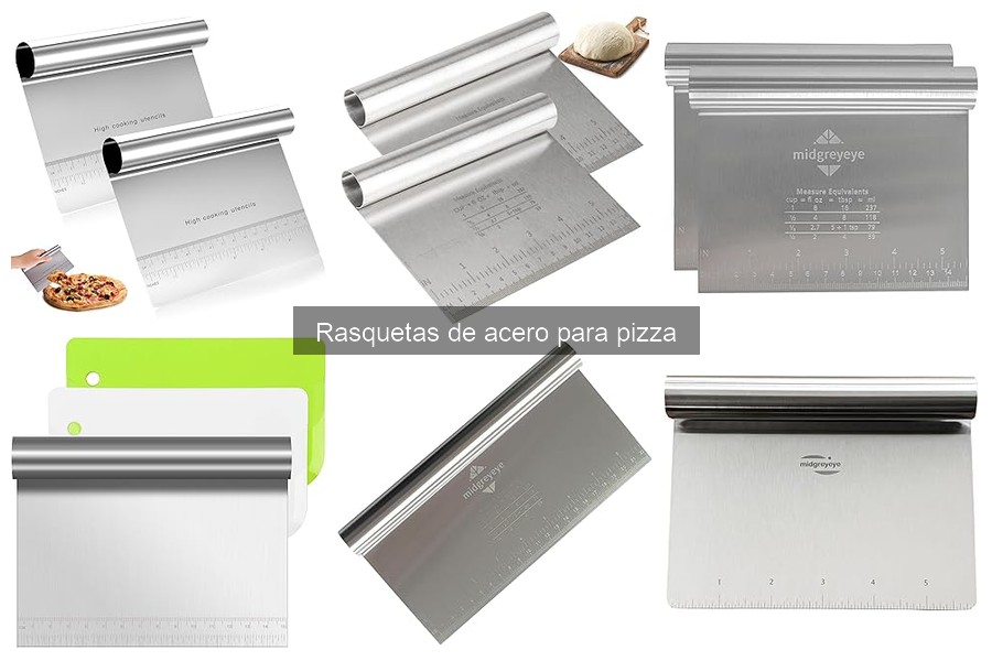 Alternativas a Rasquetas de Acero para Pizza: Mejores Opciones