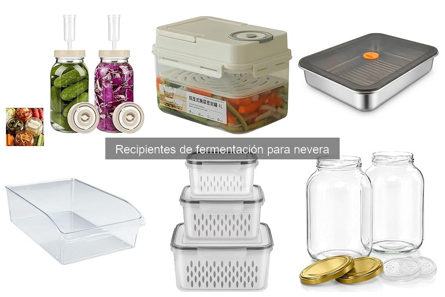 Alternativas a recipientes de fermentación para nevera