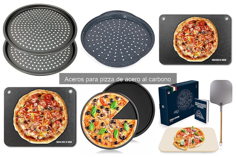 Alternativas al acero al carbono para hacer pizza