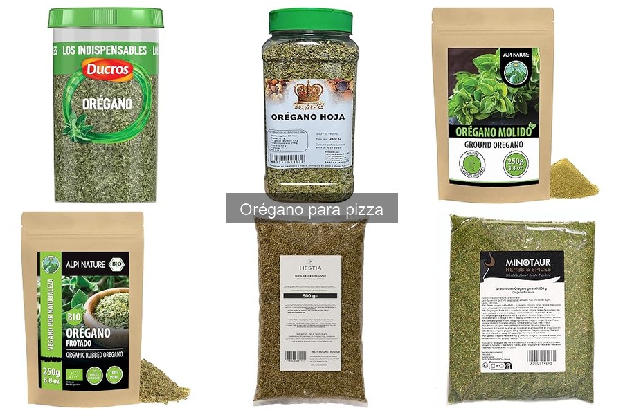 Alternativas al orégano para pizza: especias sabrosas