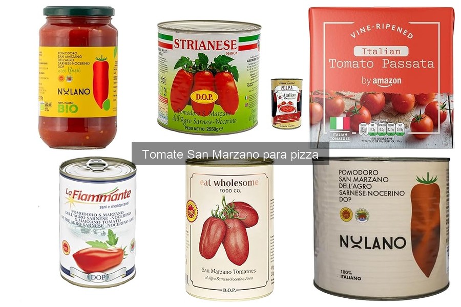 Alternativas al tomate San Marzano para tus pizzas