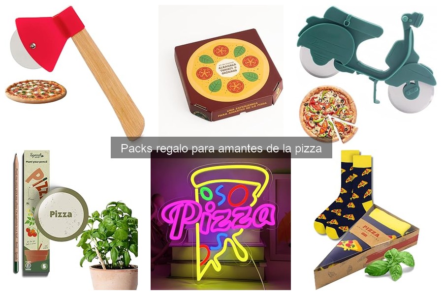 Alternativas creativas a packs regalo para amantes de la pizza