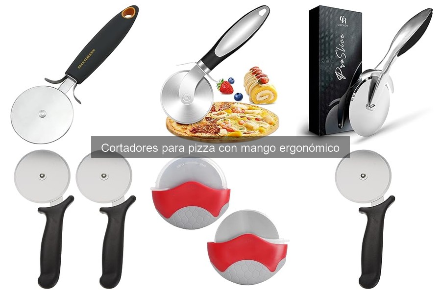 Alternativas económicas a cortadores de pizza ergonómicos