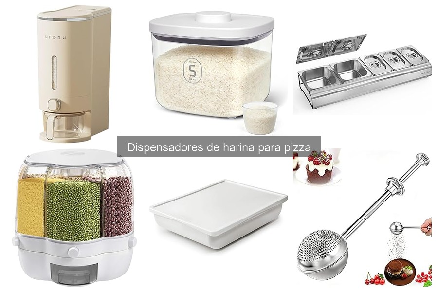 Alternativas económicas a dispensadores de harina para pizza