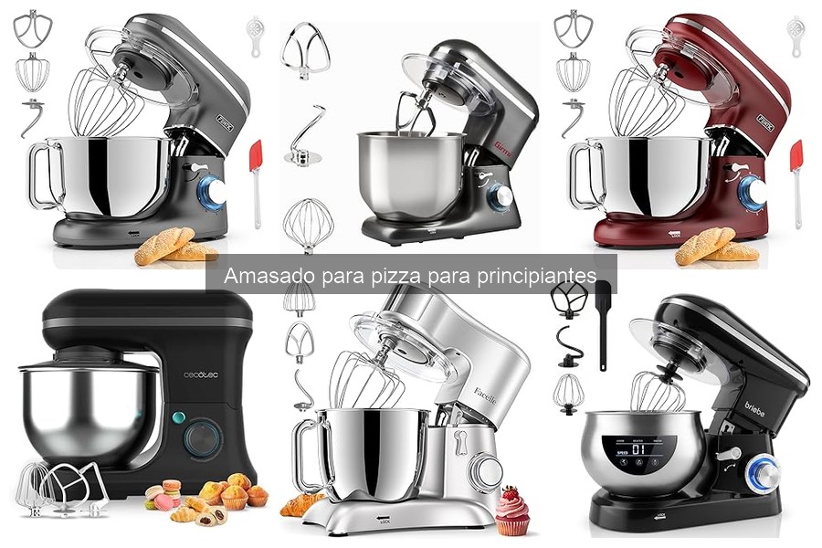 Amasadores de pizza recomendados por chefs profesionales
