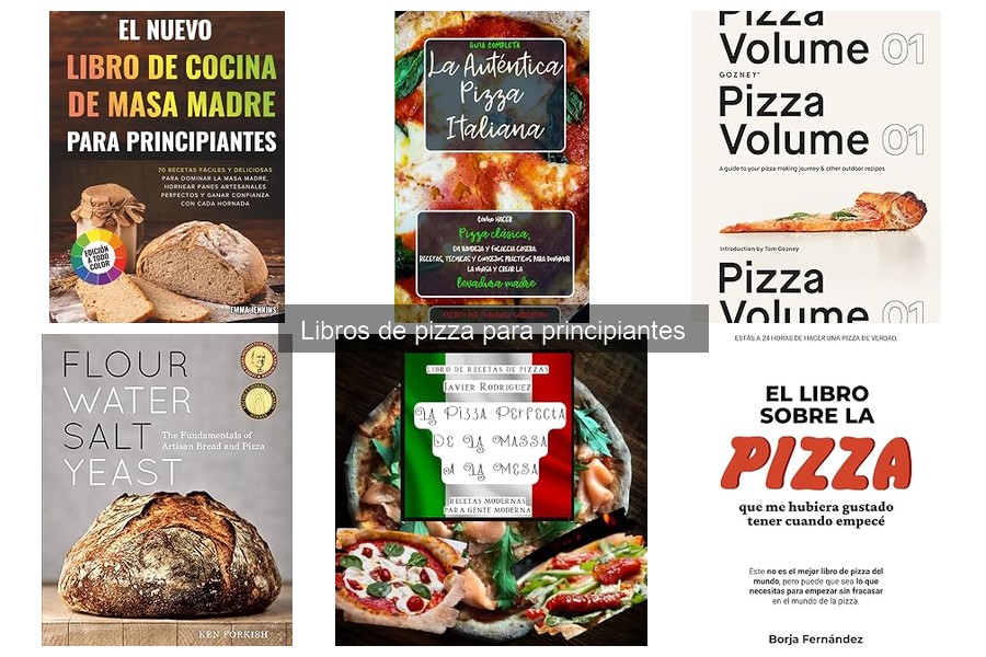 Aprende las Técnicas Clave en Libros de Pizza para Principiantes