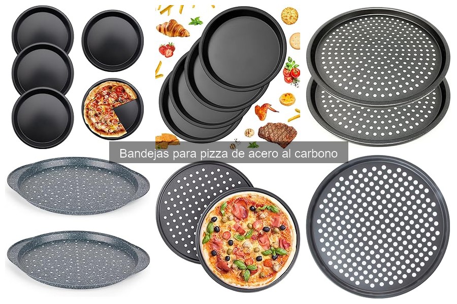 Bandejas para pizza de acero al carbono: guía completa