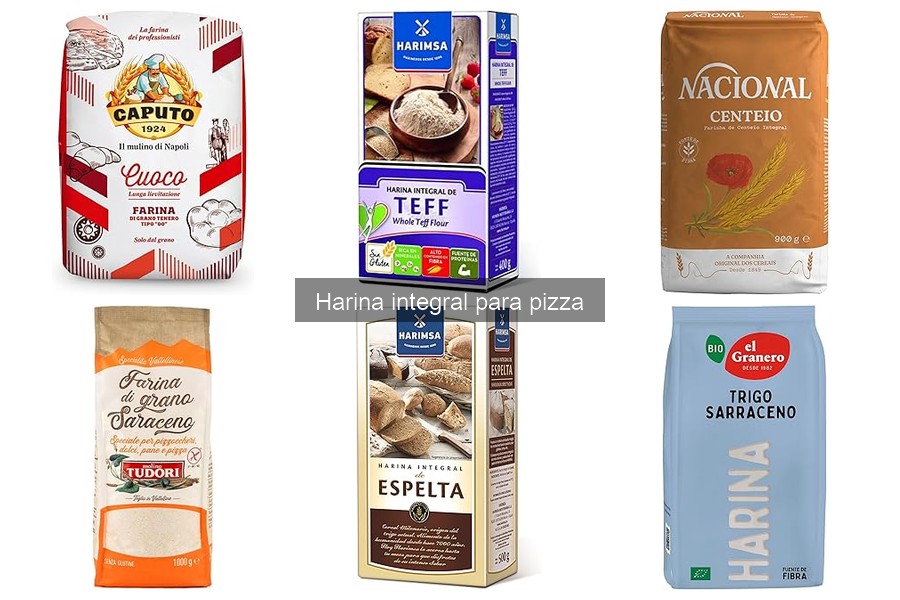 Beneficios de la harina integral para pizza en tu salud