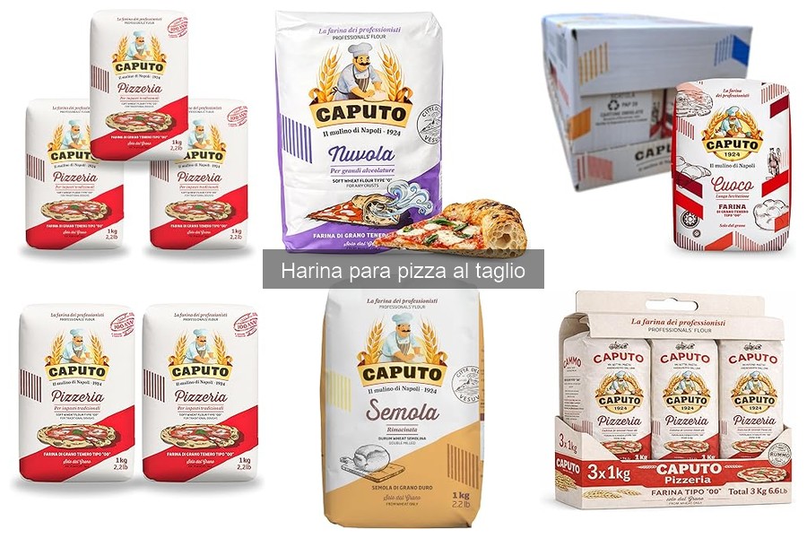 Beneficios de la harina para pizza al taglio en casa