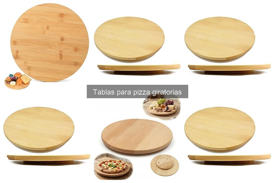 Beneficios de las tablas giratorias para pizza en casa y pizzerías
