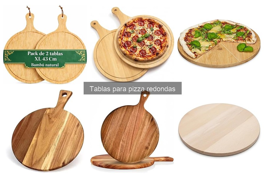 Beneficios de las Tablas para Pizza Redondas con Bordes