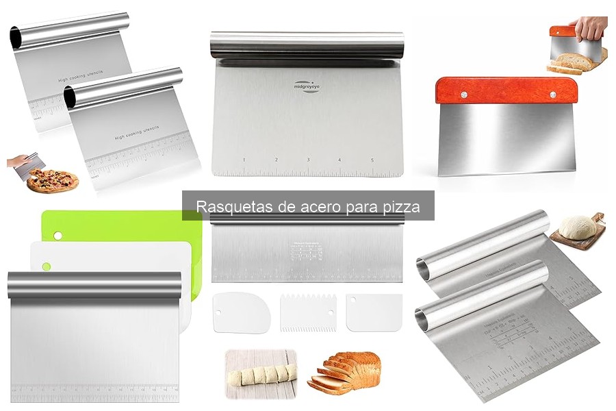 Beneficios de usar una rasqueta de acero para pizza