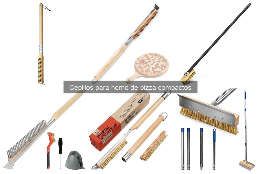 Beneficios del cepillo compacto para horno de pizza